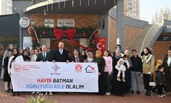 Batman’da Gönül Elçileri ve Koruyucu Aileler Kahvaltıda buluştu