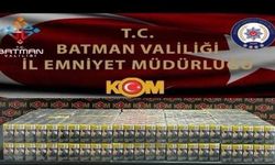 Batman’da Minibüste 970 Paket Kaçak Sigara Ele Geçirildi