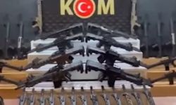Ruhsatsız silah operasyonu: 118 tüfek ele geçirildi