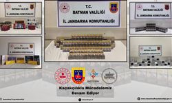 Hasankeyf’te Çok Sayıda Kaçak Ürün Ele Geçirildi