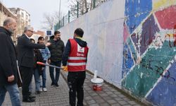 Okul Yolları Sanata, Duvarlar İrfana Büründü