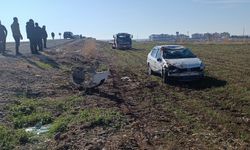 Kontrolden çıkan otomobil takla attı, 1 yaralı