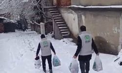 Muhtaç Aileye Umut Kervanı'ndan Anlamlı Destek