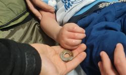 Parmağına Metal Sıkışan Çocuk Kurtarıldı