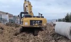 Batman’da yağmur suyu hattı çalışmaları sürüyor