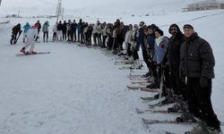 Batmanlı Öğrenciler Rahva’da Kayakla Buluştu