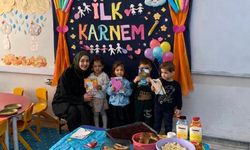 Gercüş’te 3 Yaş Kreş Öğrencileri Karnelerini Aldı