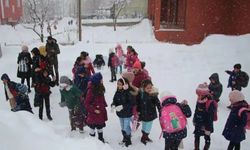 Kozluk ve Sason'da eğitime kar tatili