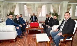 Minibüsçüler Odası’ndan Vali Canalp’e Ziyaret
