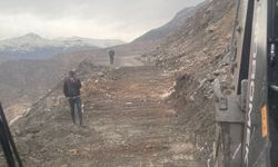 Sason'da Heyelan Temizlendi