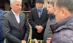 Başkan Kaplan’dan esnafa geçmiş olsun ziyareti