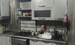 Apartman dairesinde çıkan yangın söndürüldü