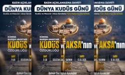 Batman'da "Dünya Kudüs Günü" için basın açıklaması yapılacak