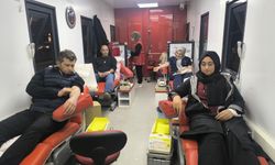 Öğrenciler ve Aileleri Kan Bağışı İçin Buluştu