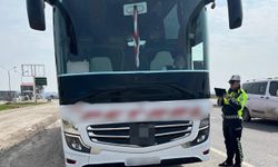 Otobüslerde emniyet kemeri denetimi