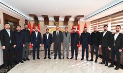 TÜGVA Genel Başkanı Beşinci, Vali Canalp’ı Ziyaret etti