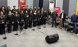 Üniversite Korosu TRT GAP Radyosu’nda Büyüledi