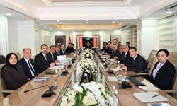 Vali Canalp başkanlığında yatırımlar masaya yatırıldı