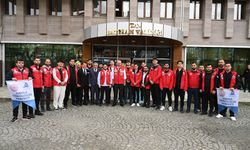 Vali Canalp, Damla Gönüllülerini Ağırladı