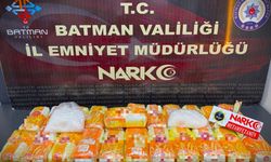 Batman’da 24,6 Kilogram Uyuşturucu Ele Geçirildi, 2 Kişi Tutuklandı
