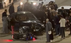 Batman’da Otomobil ile Motosiklet Çarpıştı, 1 Yaralı