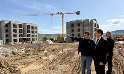 Gercüş’te Dev Proje Yükseliyor! Kaymakam Uzun TOKİ İnşaatını Yerinde İnceledi