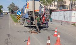 BASKİ ekiplerinden kent genelinde yoğun baca temizliği