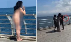 Beyrut sahilinde çıplak dolaşan kadın ne açıklama yaptı? Beyrut sahilinde çıplak dolaşan kadın kimdir, olay nedir?