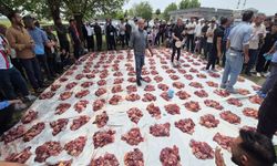 Çınar’da Örnek Dayanışma: Kurban Etleri Tek Merkezde Toplanıp Her Eve Eşit Dağıtılıyor