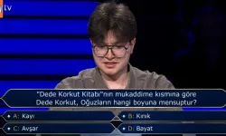 Kim Milyoner Olmak İster "Dede Korkut Kitabı"nın mukaddime kısmına göre Dede Korkut, Oğuzların hangi boyuna mensuptur?