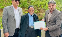 Erdoğan İmzalı Teşekkür Belgesiyle Anlamlı Vefa