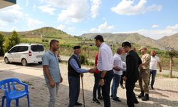 Kaymakam İmrak Şehit Aileleri ve Köyleri Ziyaret Etti