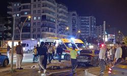 Kontrolden çıkan otomobil kaza yaptı: 2 yaralı
