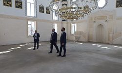 Kozluk'ta camii ve Kur'an kursu inşaatları incelendi