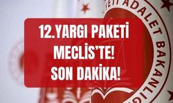 Yeni Yargı Paketi'nde af var mı, infaz düzenlemesi gelecek mi? 12. YARGI PAKETİ SON DAKİKA! (30 TAM MADDE) 12. Yargı Paketi Meclis'ten geçti mi?