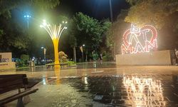 34 Parkta Dev Aydınlatma Hamlesi