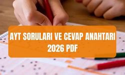(ÖSYM) YKS AYT sorularına ve cevap anahtarına nereden nasıl bakılır? AYT SORULARI VE CEVAP ANAHTARI 2026 PDF