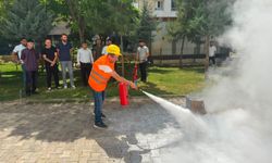 Batman İŞKUR’da Yangın Alarmı Tatbikatı