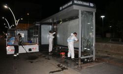 Batman’da Duraklara Hijyen Operasyonu