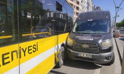 Batman’da Otobüs ile Minibüs Çarpıştı