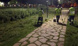 Mahalle Konserlerinin Ardından Temizlik Çalışması