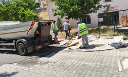 MAHALLELERDE TEMİZLİK ÇALIŞMALARI SÜRÜYOR