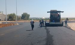 24 Temmuz tarihinde 980 ton asfalt serimi gerçekleştirildi