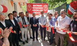 Batman Veteriner Hekimleri Odası Yeni Hizmet Binasını Açtı