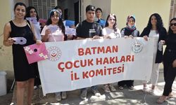 Batman'da Çocuk Hakları ve Çevre Bilinci Aynı Atölyede Buluştu
