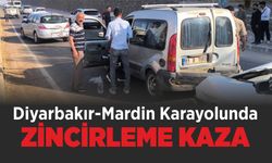 DİYARBAKIR-MARDİN KARAYOLUNDA ZİNCİRLEME KAZA