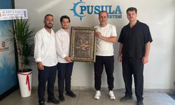 Gençlik Kolları'ndan Pusula Gazetesi'ne Basın Bayramı Ziyareti
