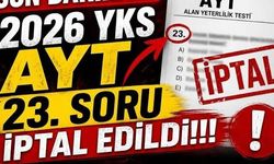 Mahkeme kararı ne zaman belli olur? YKS'de AYT Matematik 23. soru iptal mi edildi NEDEN?