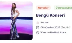 Nevşehir Bengü Konseri Ne Zaman, Saat Kaçta, Nerede? Girişler Ücretsiz mi, Yaş Sınırı Var mı? Ulaşım Nasıl Sağlanır ve 9 Ağustos'ta Kim Çıkacak?