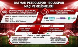 Batman Petrolspor Maçı Ne Zaman? Boluspor Mücadelesi Hangi Kanalda? İlk Maç Sonucu Ne Oldu?